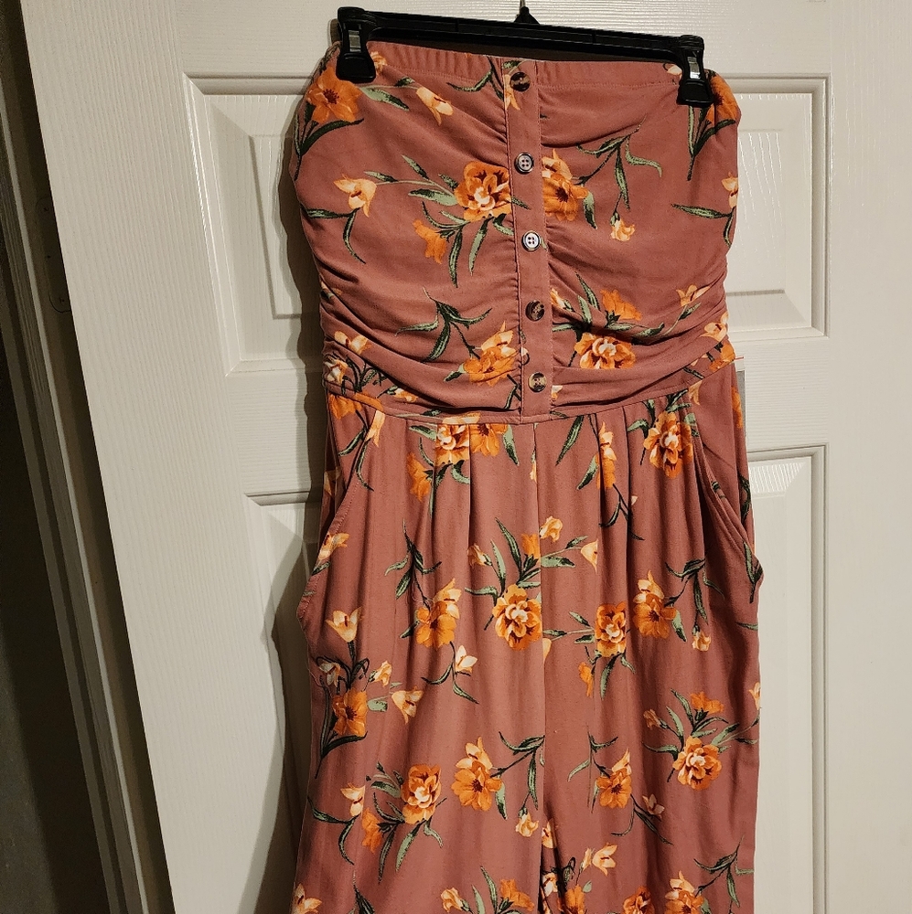 Floral Jumpsuit